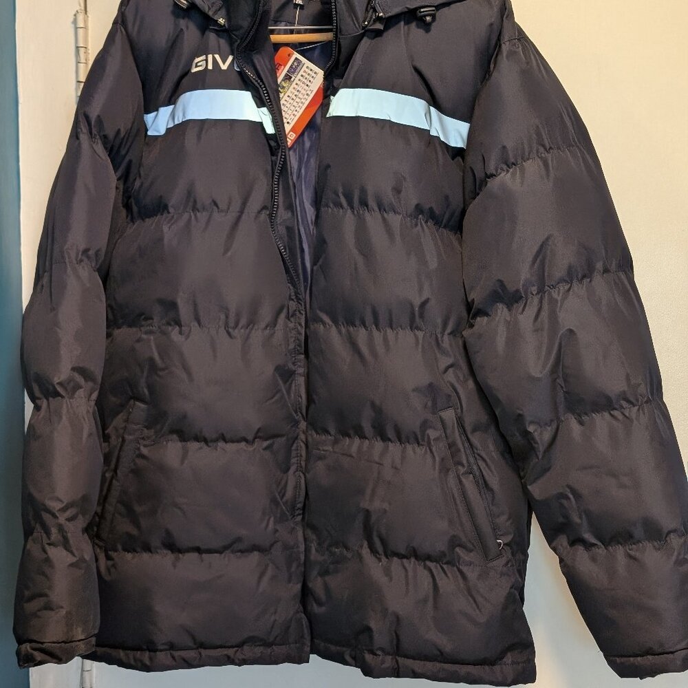 Brand New - Men's Givova Puffer Winter Jacket